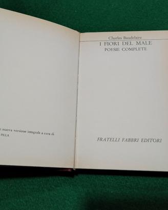 I FIORI DEL MALE Poesie Complete