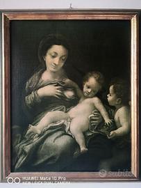 Riproduzione "Madonna del Latte" del Correggio