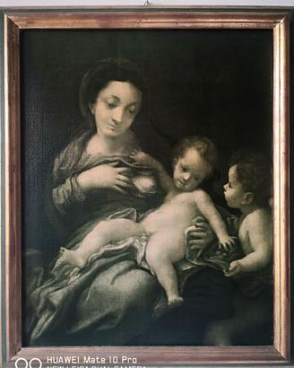 Riproduzione "Madonna del Latte" del Correggio
