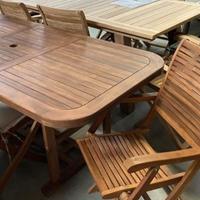 Tavolo Acacia Allungabile Varie Misure NUOVI 