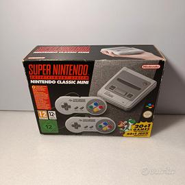 SNES Super Nintendo Classic Mini COMPLETO 