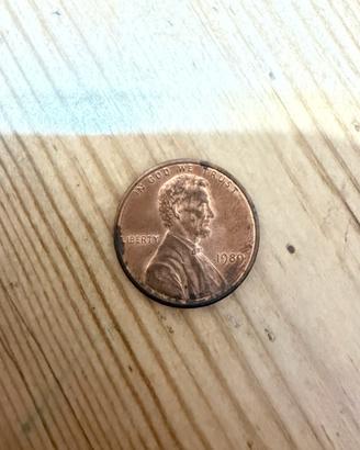 Moneta americana one cent