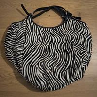 Borsa cavallino zebrata