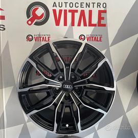 4 Cerchi in lega Audi A3 A4 A6 A8 Q2 Q3 da 18"