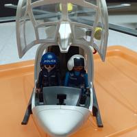 elicottero Playmobil della polizia 
