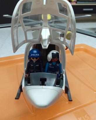 elicottero Playmobil della polizia 