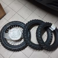 cerchi e gomme minicross