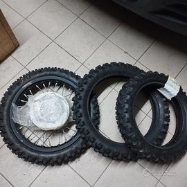 cerchi e gomme minicross