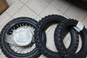 cerchi e gomme minicross