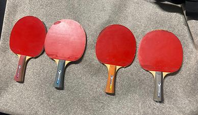 Blocco 5 Racchette Ping Pong
