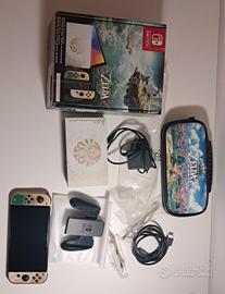 switch oled zelda