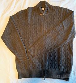 BRUNELLO CUCINELLI cardigan 100% cashmere tg50 (L)