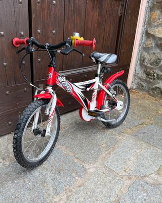 Bicicletta bambino Spyke - Rosso/Bianco