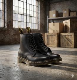 Dr. Martens 1460 Smooth Black - Taglia 43 (UK 9)