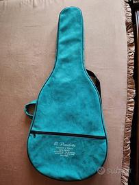Custodia chitarra classica acustica turchese