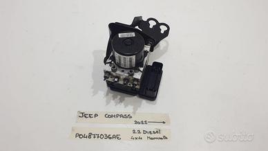 CENTRALINA ABS JEEP Compass Serie P04877036AE Dies