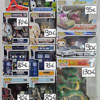 Funko Pop! Dragon Ball, Attack on Titan,Doctor who