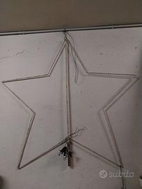 Stella di Natale in ferro