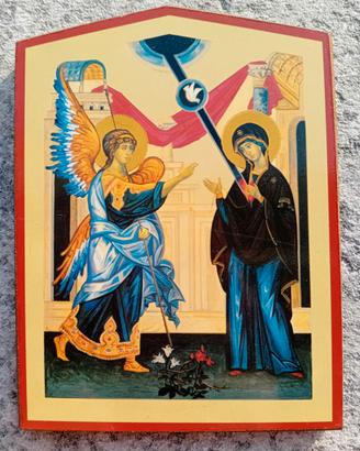 Icona religiosa Annunciazione