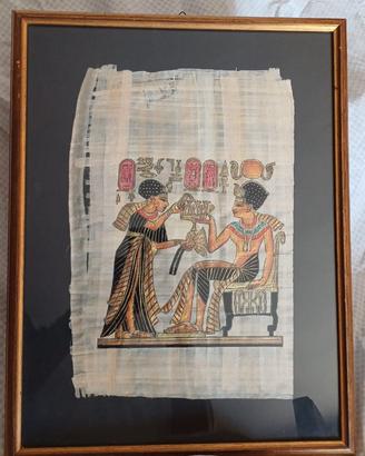 Papiro Decorativo Artigianale Vintage – Stile Egiz