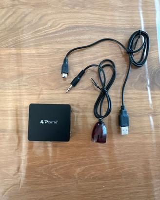 Switch Audio Ottico Portta – 2 Ingressi / 1 Uscita