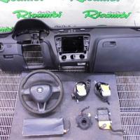 KIT AIRBAG PER SKODA OCTAVIA 5E ANNO 2016
