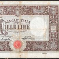 Banconota 1000 lire matrice del 1920