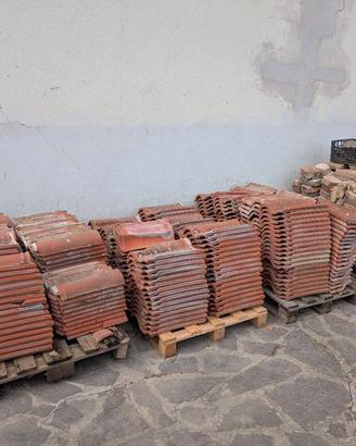 tegole portoghesi + mattoni 