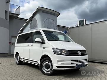 VW T5 Camper pronto viaggio – tetto sollevabile