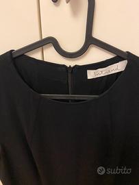 Tubino nero classico taglia 46 Intrend
