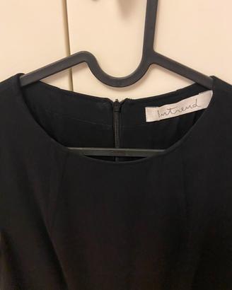 Tubino nero classico taglia 46 Intrend