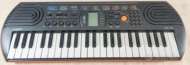Pianola o tastiera Casio SA-76 44 Tasti