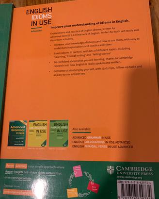 English idioms in use advanced Cambridge O’Dell