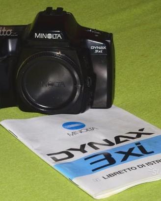 Reflex analogica Minolta 3xi