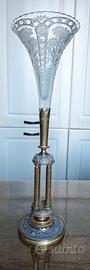 Soliflore Vaso Qualità Museale bronzo dorato 