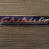 Scritta Ghibli Cup originale ( Maserati )