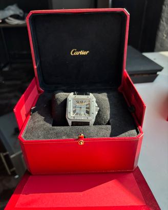 Cartier santos -diamond set