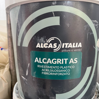 Sei bidoni di intonaco da 21 litri ALCAS ITALIA