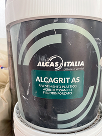 Sei bidoni di intonaco da 21 litri ALCAS ITALIA