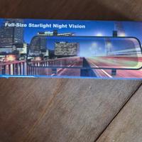 specchietto retrovisore dash cam e retrocamera