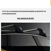 barre tetto originali Renault Scenic iv