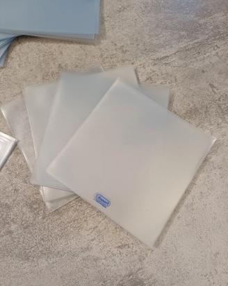 Lotto 130 Bustine Custodie Trasparenti per CD/DVD