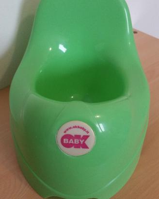 Vasino per bambini OKBABY Verde