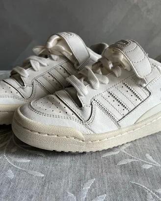 Adidas Forum Low J – Bianco taglia 35.5 sneaker