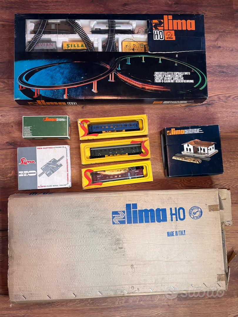 Pack Lima HO 7001 - Train électrique Des Années 70 - Fonctionne - Italie