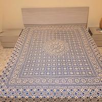 Copriletto Antico lavorato a mano Chiaccherino/Unc