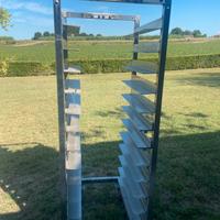 Carrello porta taglie