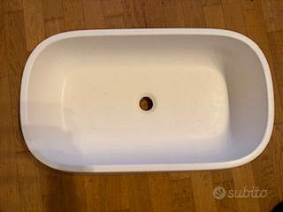 Lavabo appoggio in Corian