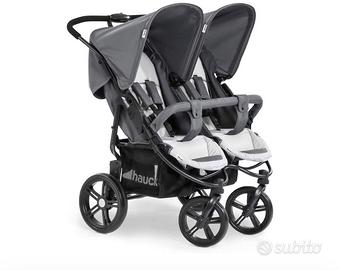 Passeggino gemellare doppio hauck