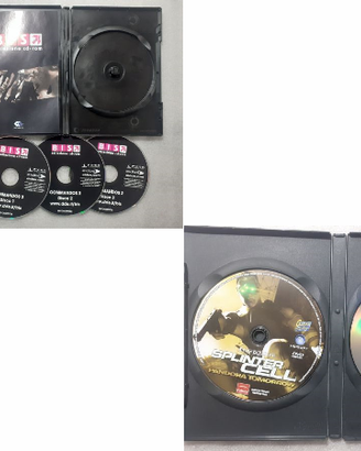 (Sped.Incl.)GIOCHI_PC -COMMANDOS 2 & SPLINTEL CELL